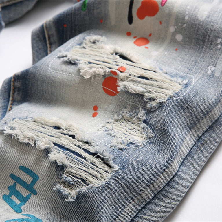 DrippingCrossJeans6