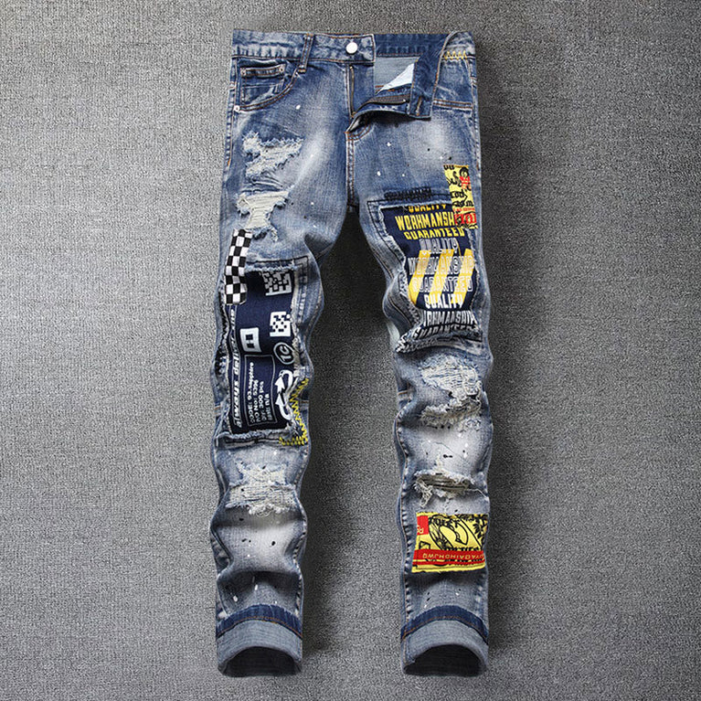 DrippingCrossJeans4