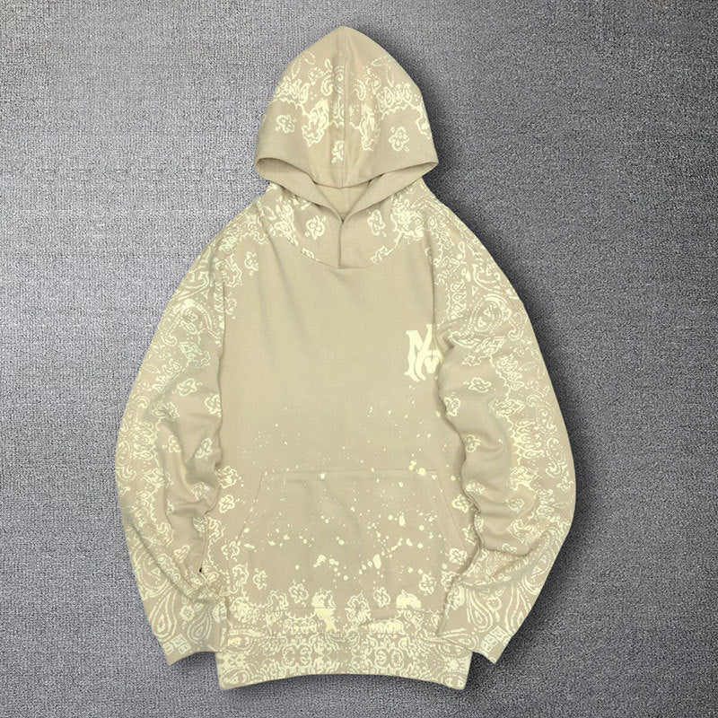 Cashew Print Hoodies2