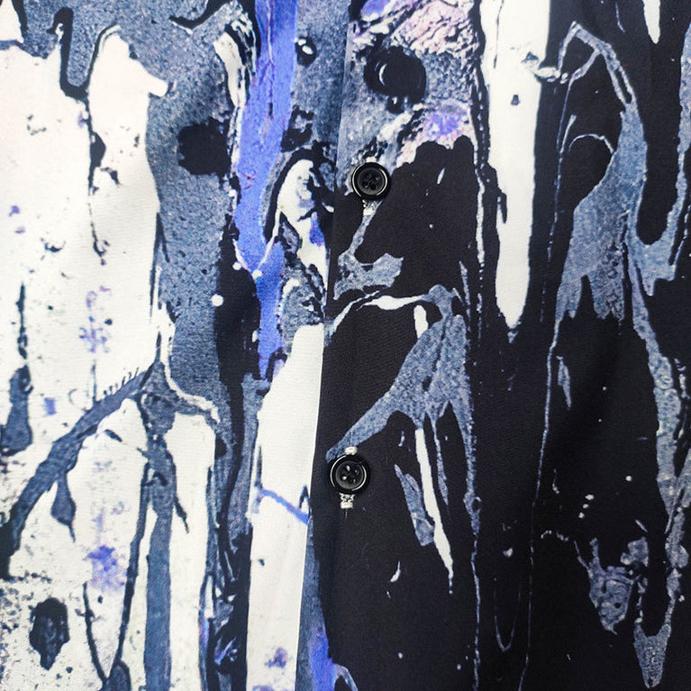 AbstractArtPrintButtonShirt4
