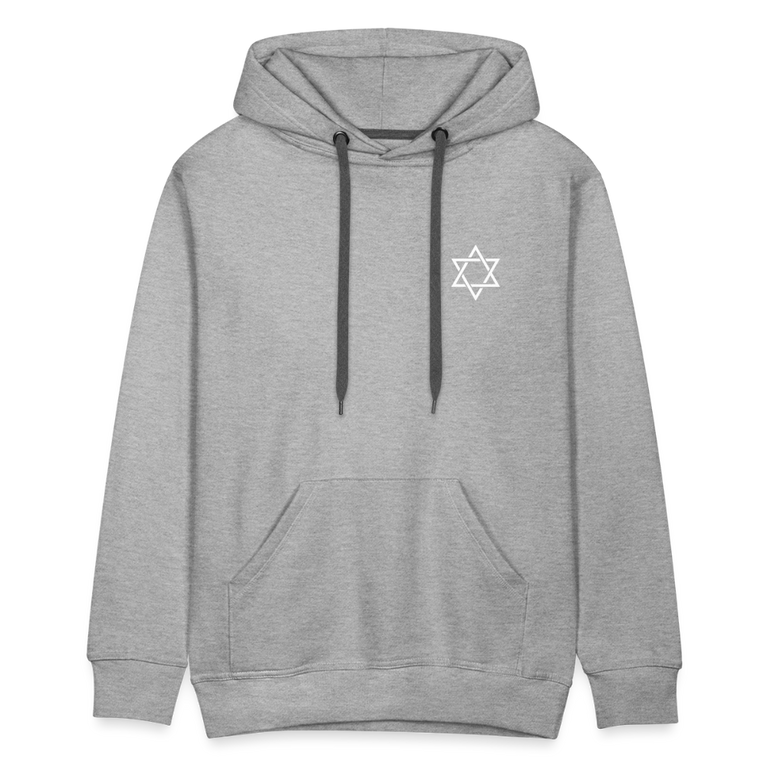 Men’s Premium Hoodie star - heather grey