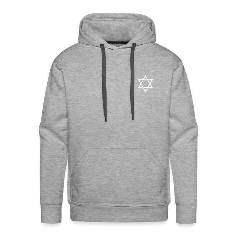 Men’s Premium Hoodie star - heather grey