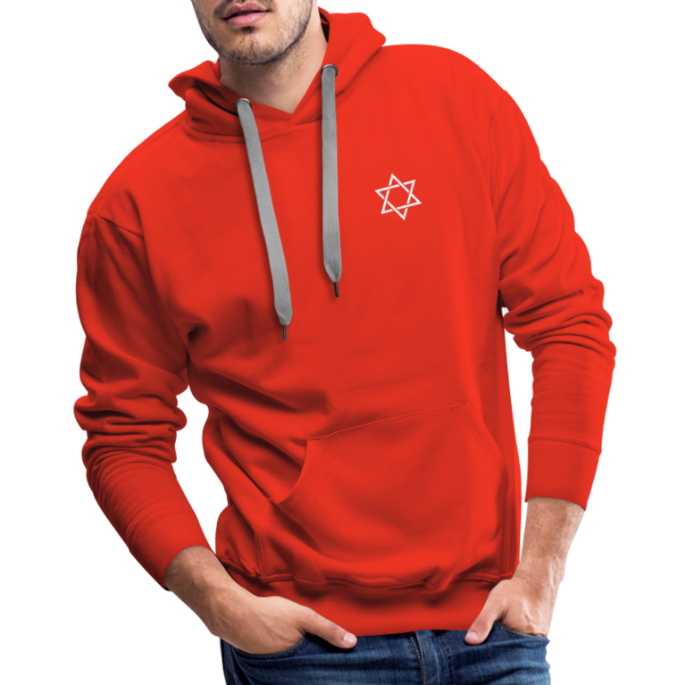 Men’s Premium Hoodie star - red