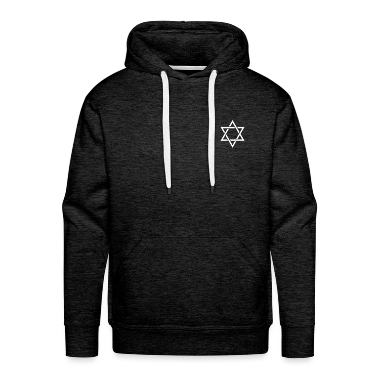 Men’s Premium Hoodie star - charcoal grey