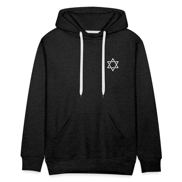 Men’s Premium Hoodie star - charcoal grey