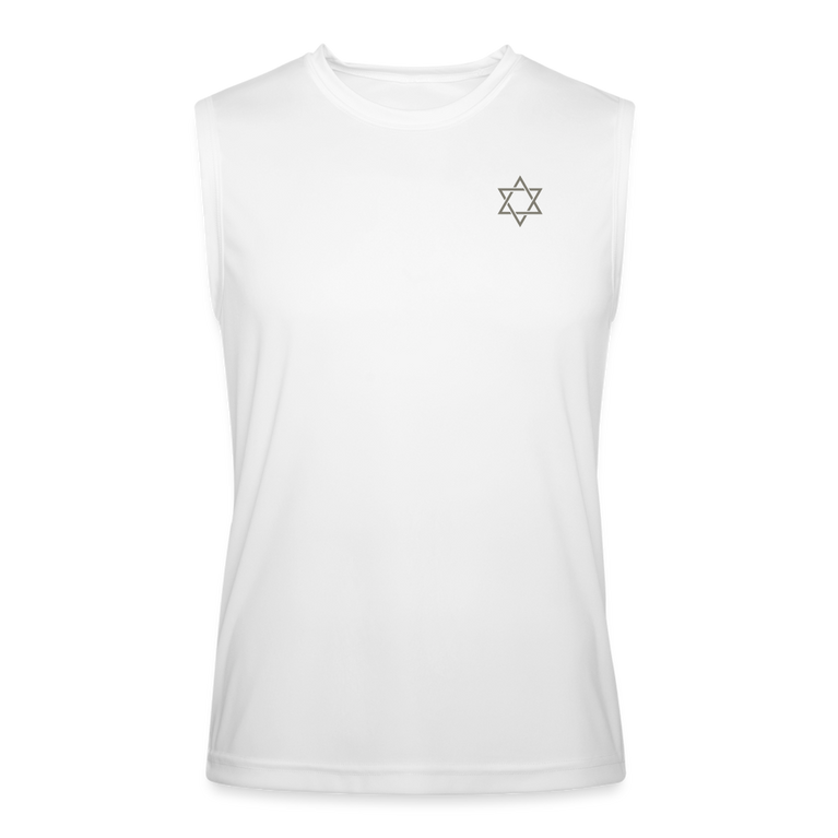 Men’s Sleeveless Shirt - white
