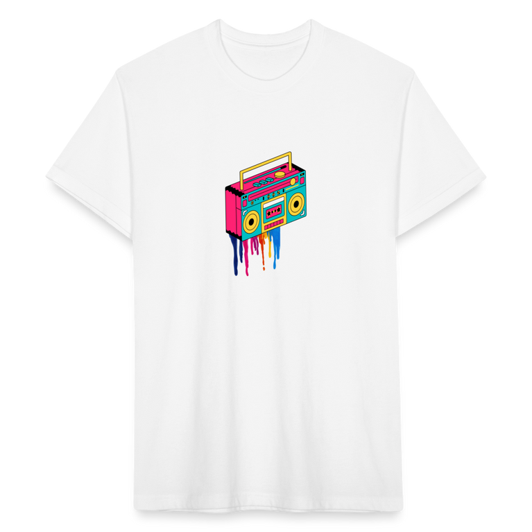 Dripping Sound T-Shirt - white