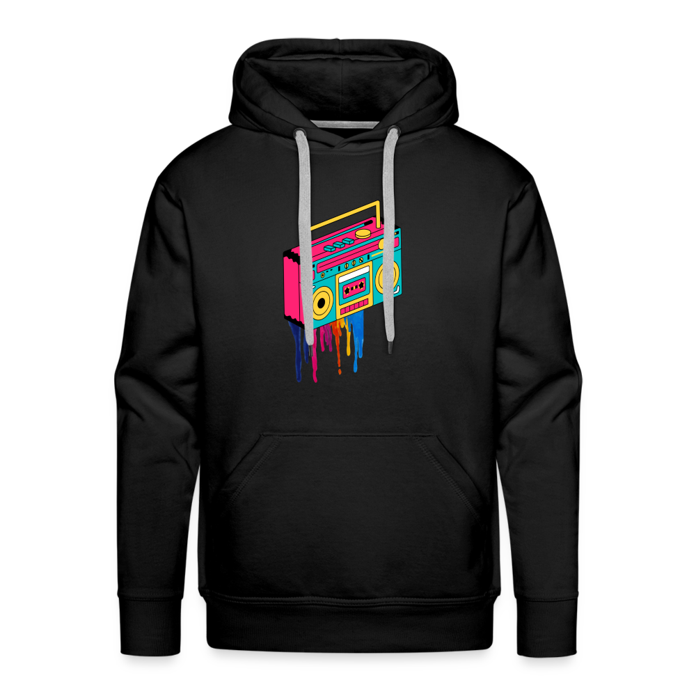 Dripping Sound Premium Hoodie - black