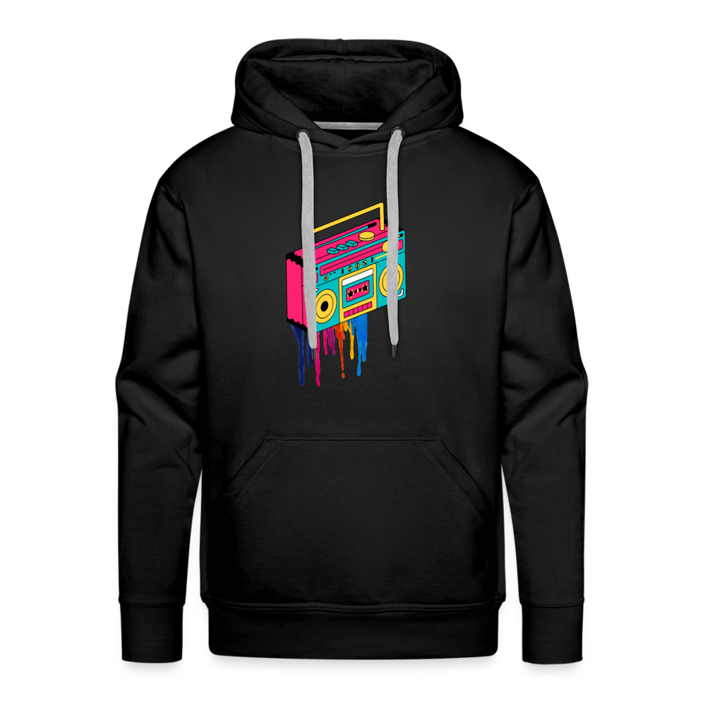 Dripping Sound Premium Hoodie - black