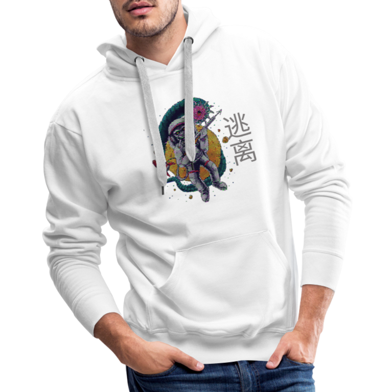 Astro Premium Hoodie - white