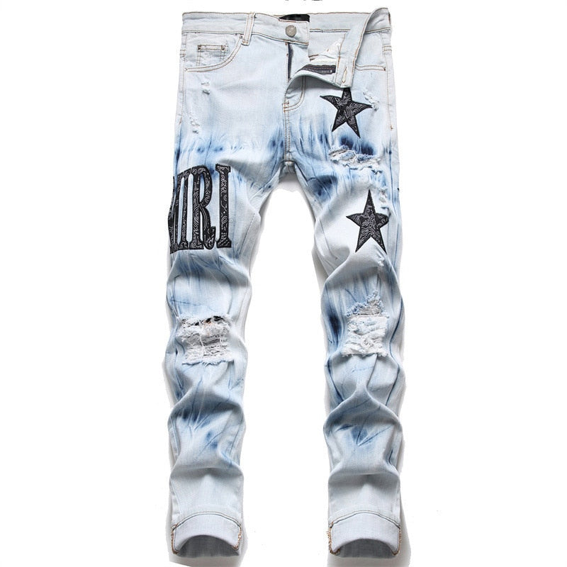 StarRippedSkinnyJeans