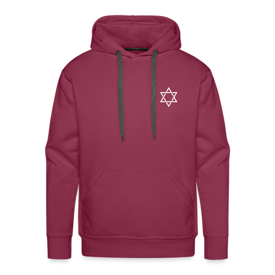 Men’s Premium Hoodie star - burgundy