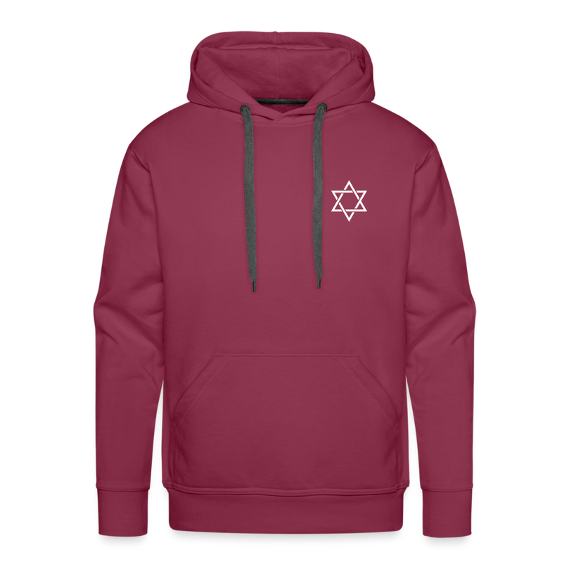 Men’s Premium Hoodie star - burgundy