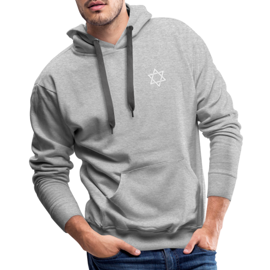 Men’s Premium Hoodie star - heather grey