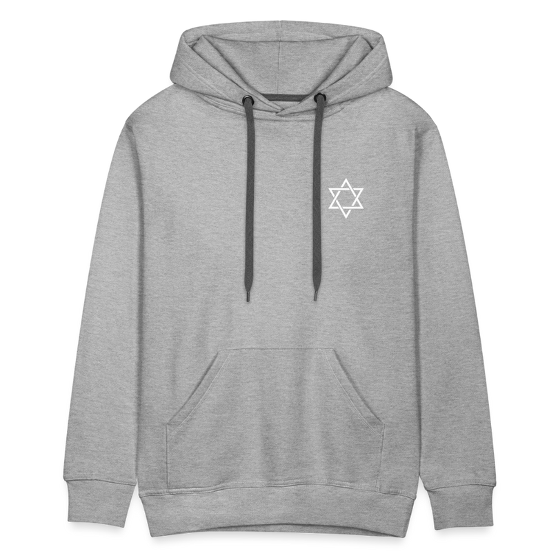 Men’s Premium Hoodie star - heather grey