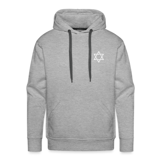 Men’s Premium Hoodie star - heather grey