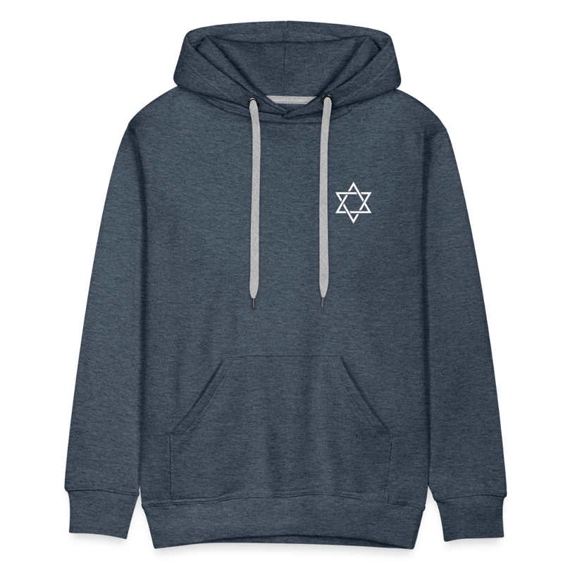 Men’s Premium Hoodie star - heather denim
