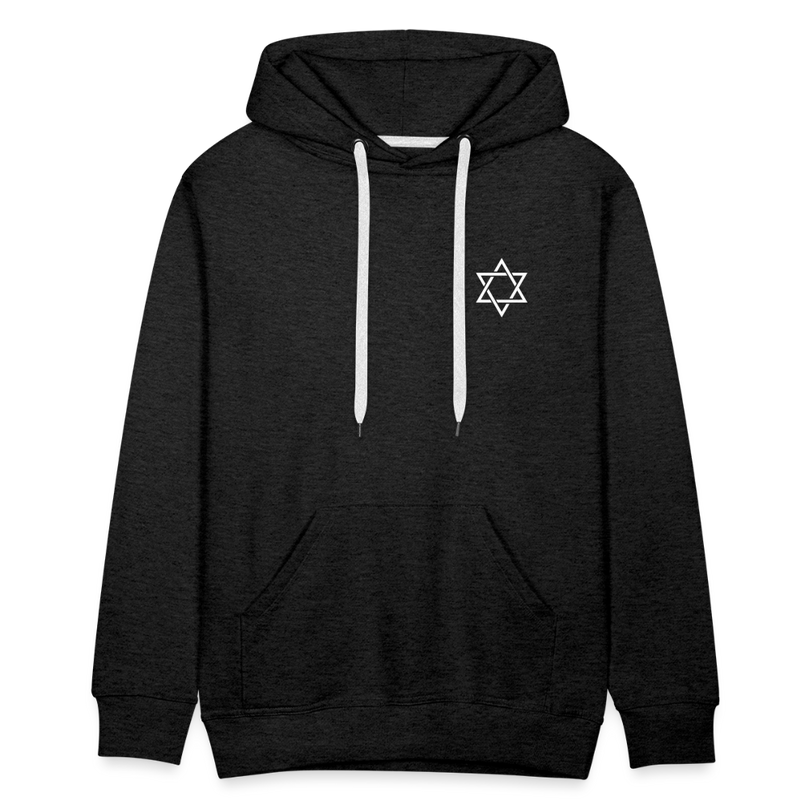 Men’s Premium Hoodie star - charcoal grey