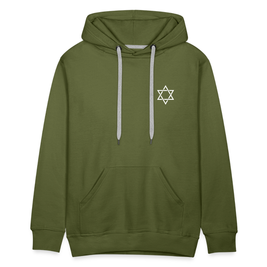 Men’s Premium Hoodie star - olive green