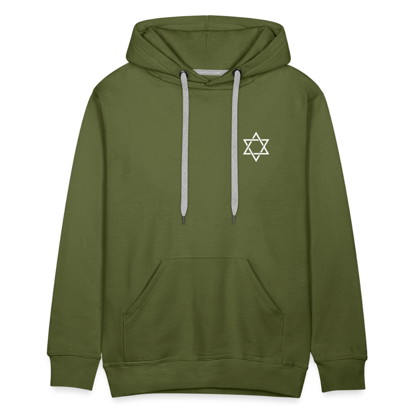 Men’s Premium Hoodie star - olive green