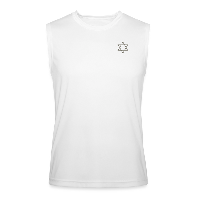 Men’s Sleeveless Shirt - white