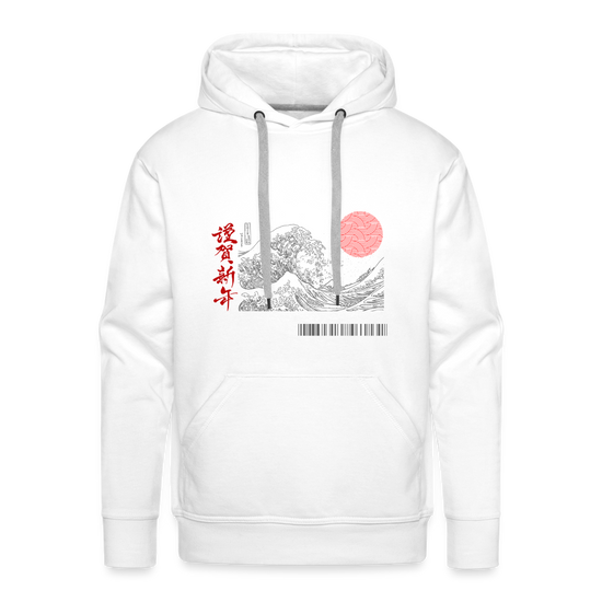 Premium Hoodie - white