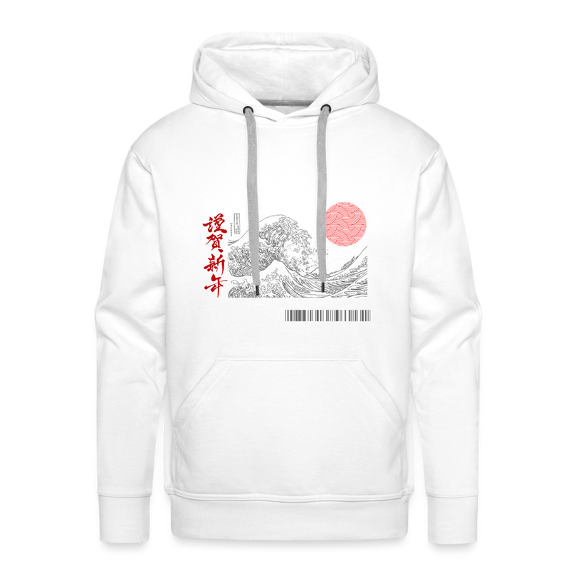 Premium Hoodie - white