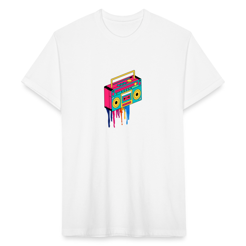 Dripping Sound T-Shirt - white