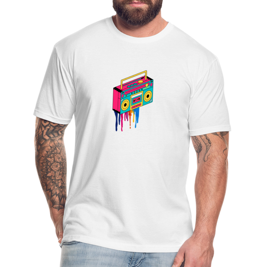 Dripping Sound T-Shirt - white