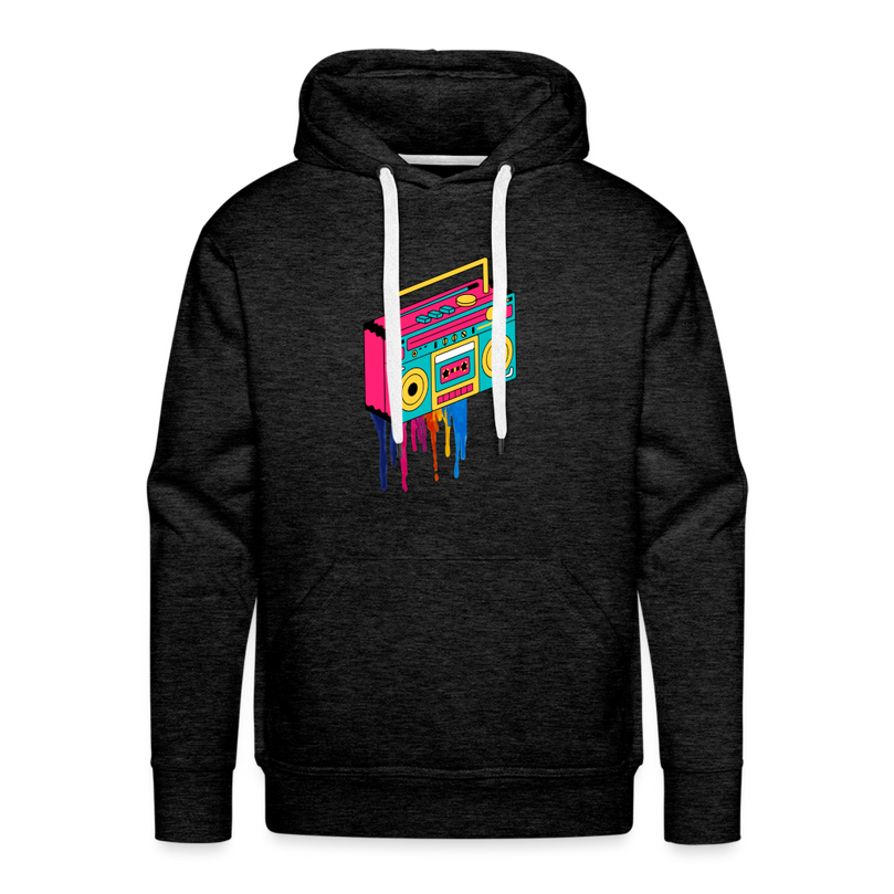 Dripping Sound Premium Hoodie - charcoal grey