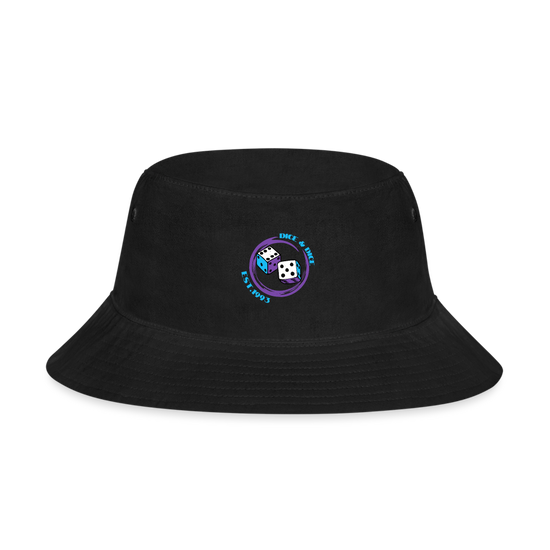 Dice Bucket Hat - black
