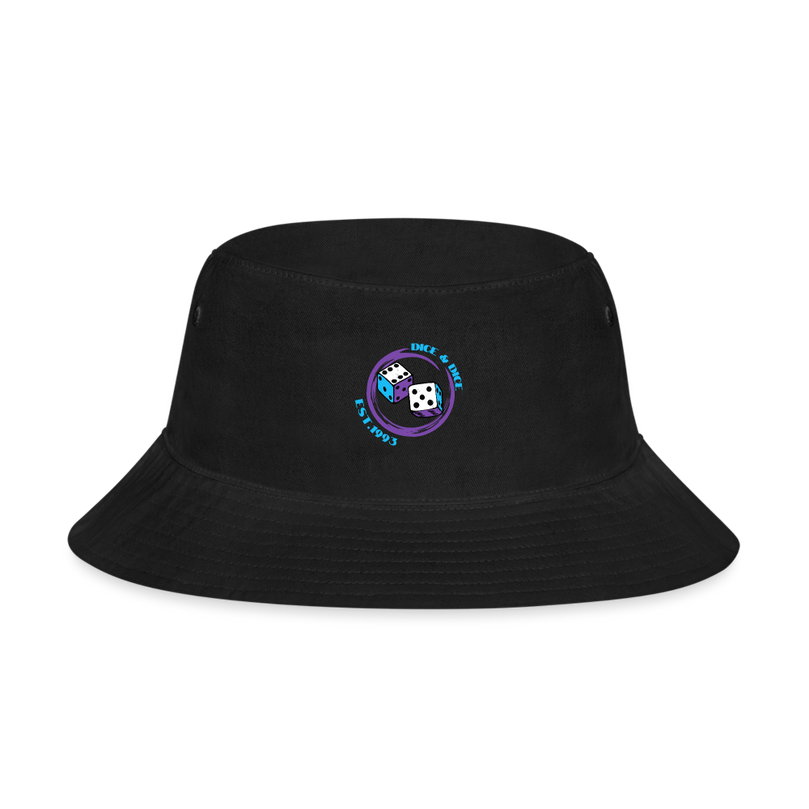 Dice Bucket Hat - black