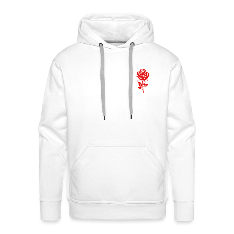 Rose Hoodie - white